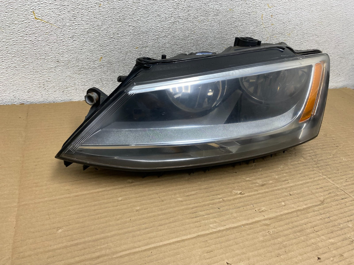 2011 to 2014 Volkswagen Jetta Left Driver LH Headlight Halogen TYC AH2483 DW1