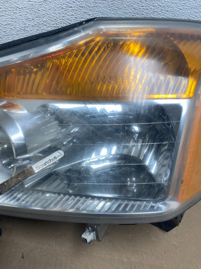 2008 - 2015 Nissan Armada Left Driver LH Headlight Halogen AG5733 DW3