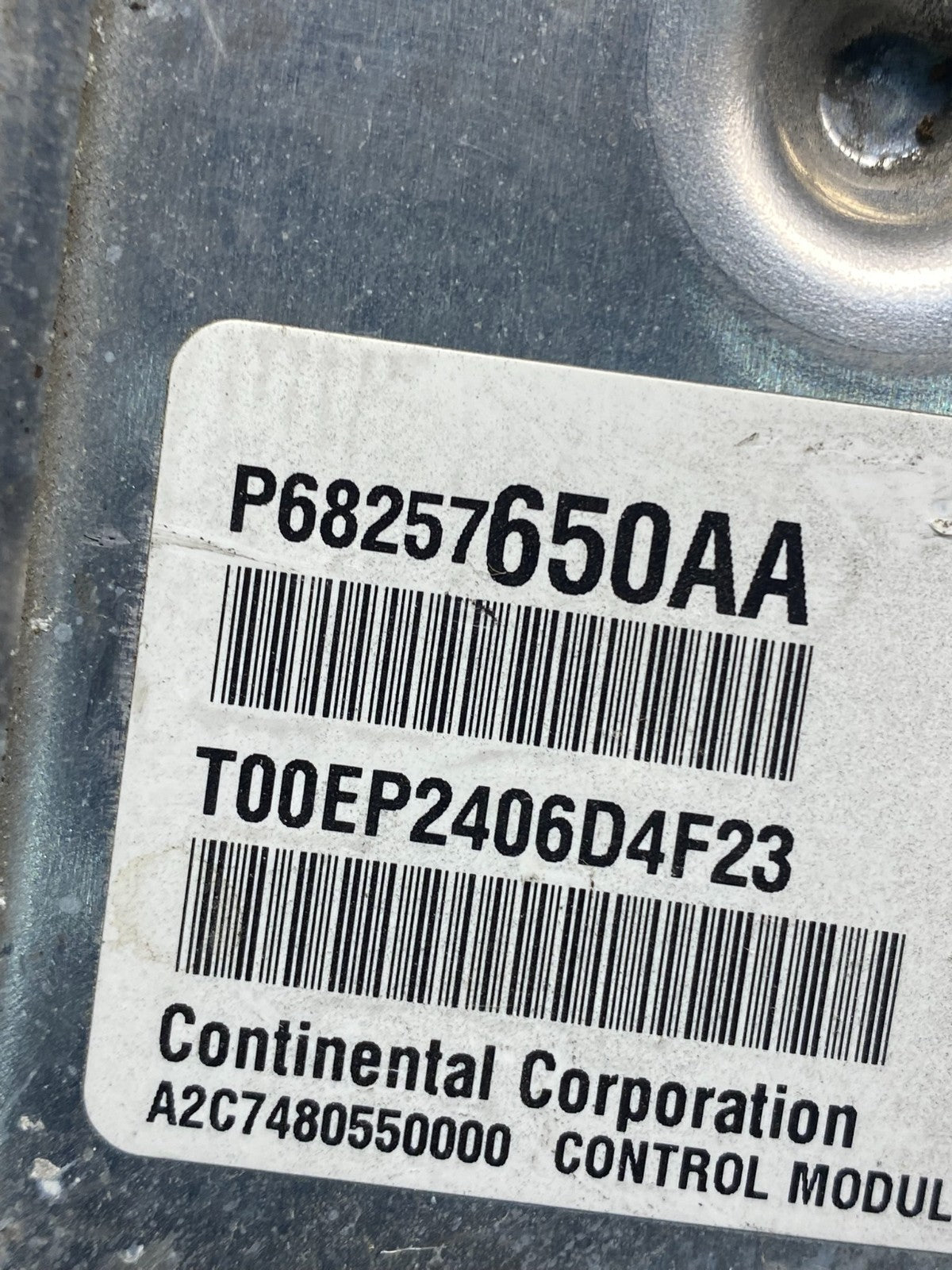 2016 2017 Ram Promaster City 2.4L Engine Computer ECM ECU AF7656 DG2