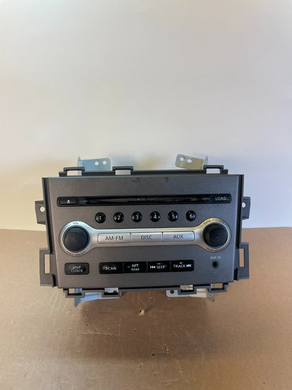 2011 - 2014 Nissan Murano AM FM Radio CD Player Panel AG2992 DG0