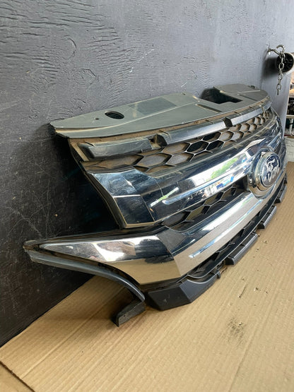 2011 2012 2013 Ford Edge Front Upper Chrome Grille Grill ae9944 DG1