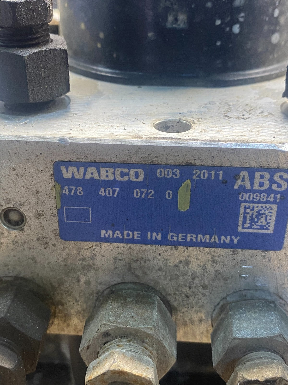 Wabco ABS Hydraulic ABS Pump With Module P/N 4784070720 ac9004 DG6