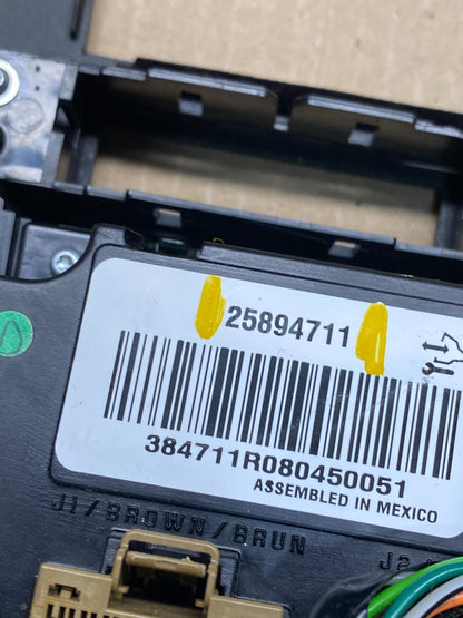 2008 to 2012 Buick Enclave AC Heater Climate Control Unit Q6916 DG6