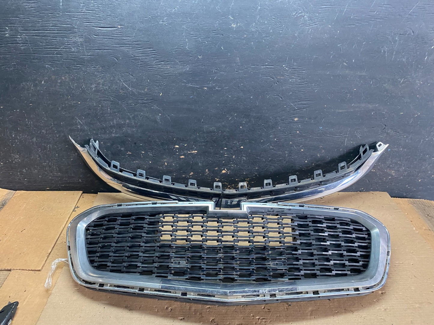 2014 2015 2016 Chevrolet Malibu Front Lower Upper Bumper Grille Grill S1434 DG0
