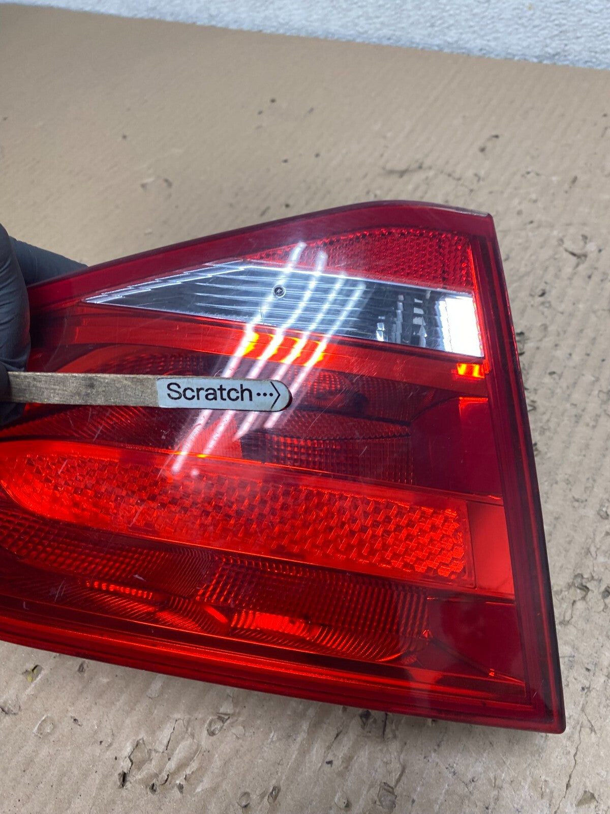 2009 2010 2011 2012 Audi A4 Sedan Left Driver Side Inner Tail Light M9892 DW5