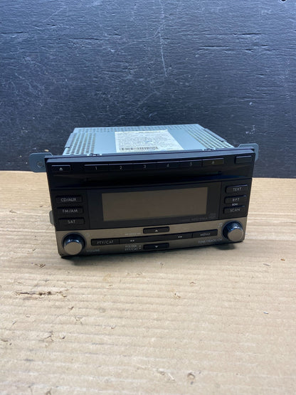 2008 - 2013 Subaru Impreza Radio AM/FM CD Player ae4552 DG0