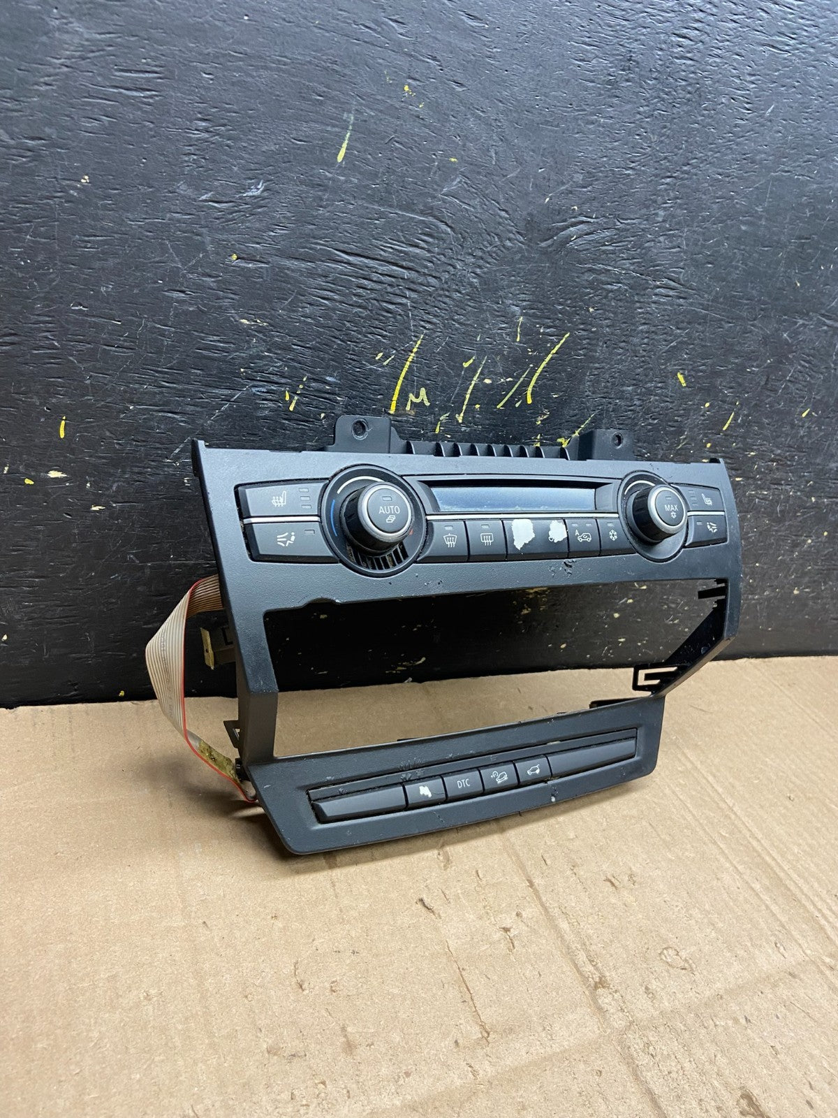 2007-2013 Bmw X5 AC Heater Climate Control Temperature Panel Trim Oem aa8131 DG2