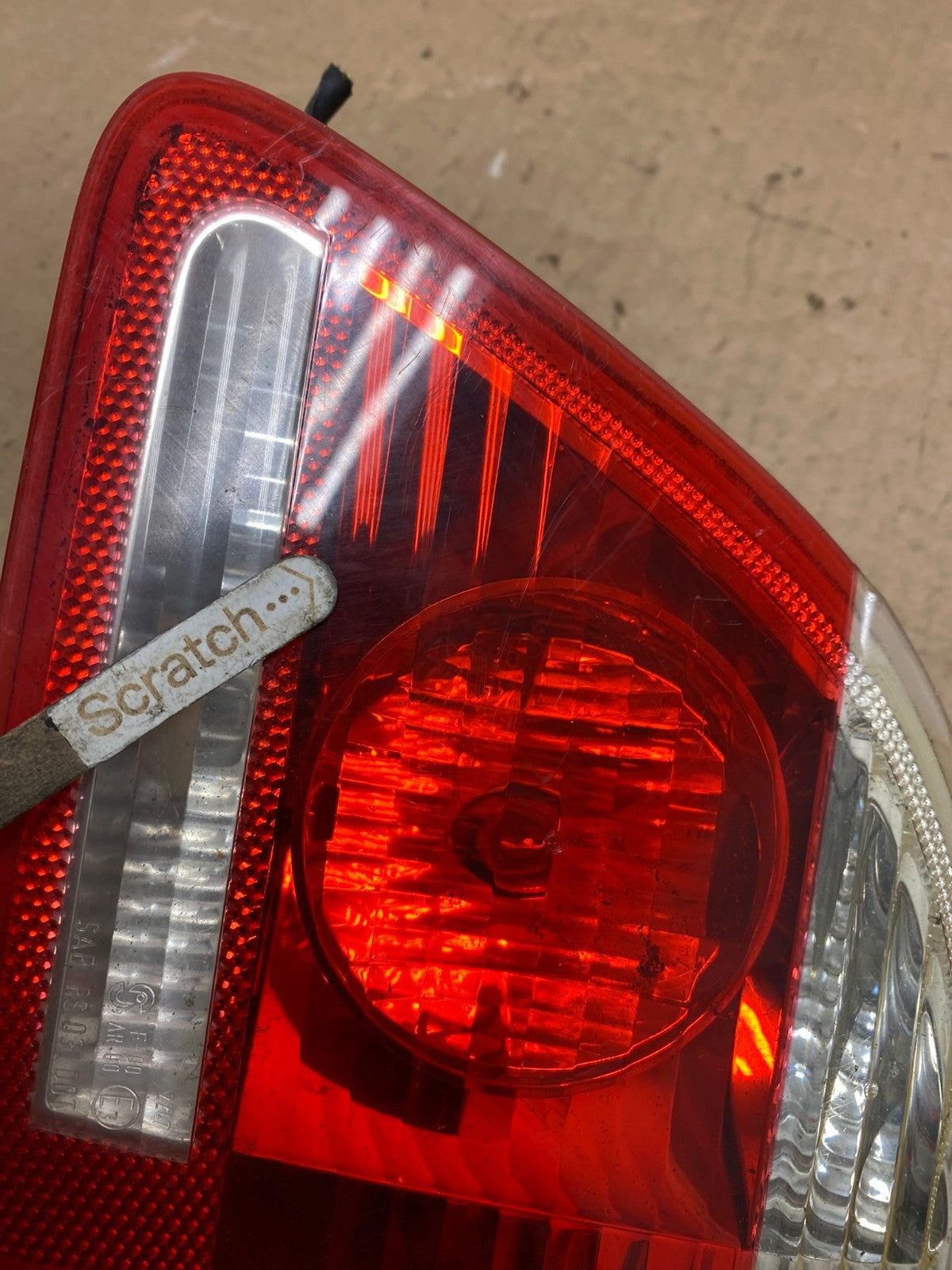 2006 - 2007 BMW 5 530i E61 Touring Right Passenger Inner Tail Light Oem U8559 DW3