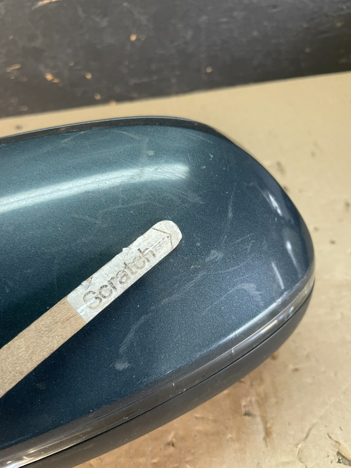 2009 to 2012 Audi A4 Left Driver LH Side View Power Door Mirror AE0705 DW7