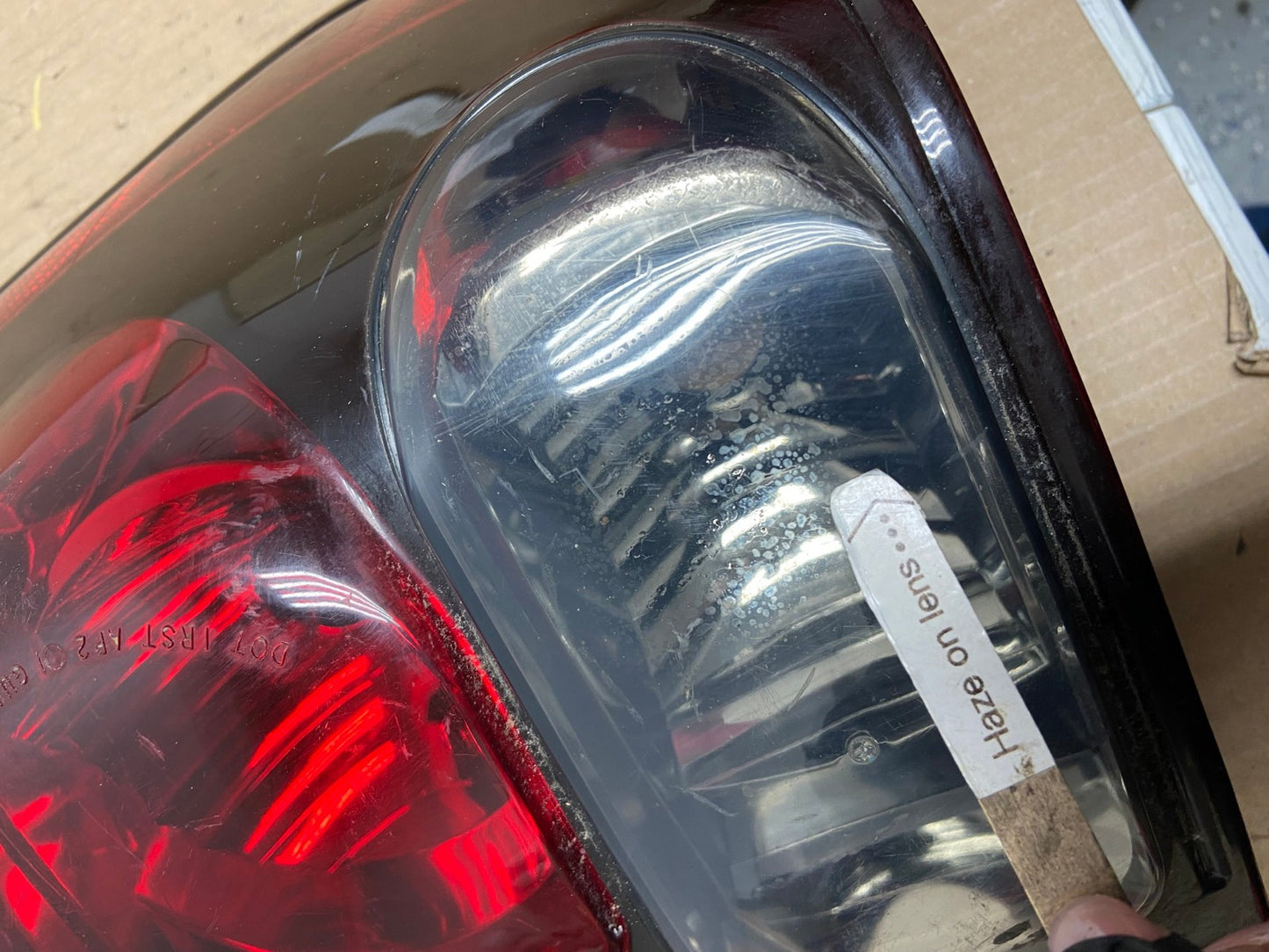 2002 to 2009 Chevrolet Trailblazer Right Passenger Rh Side Tail Light AG7988 LK4