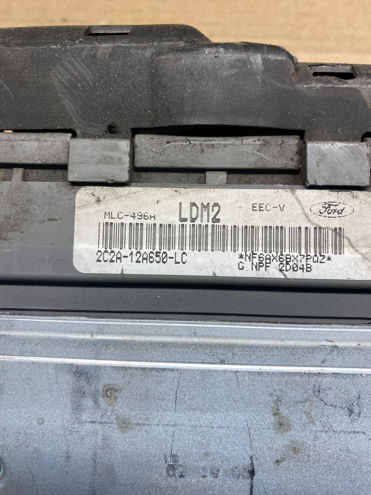 2002 Ford Van E150 E250 5.4L Engine Control Module ECU 2C2A-12A650-LC  ac4418 DG2