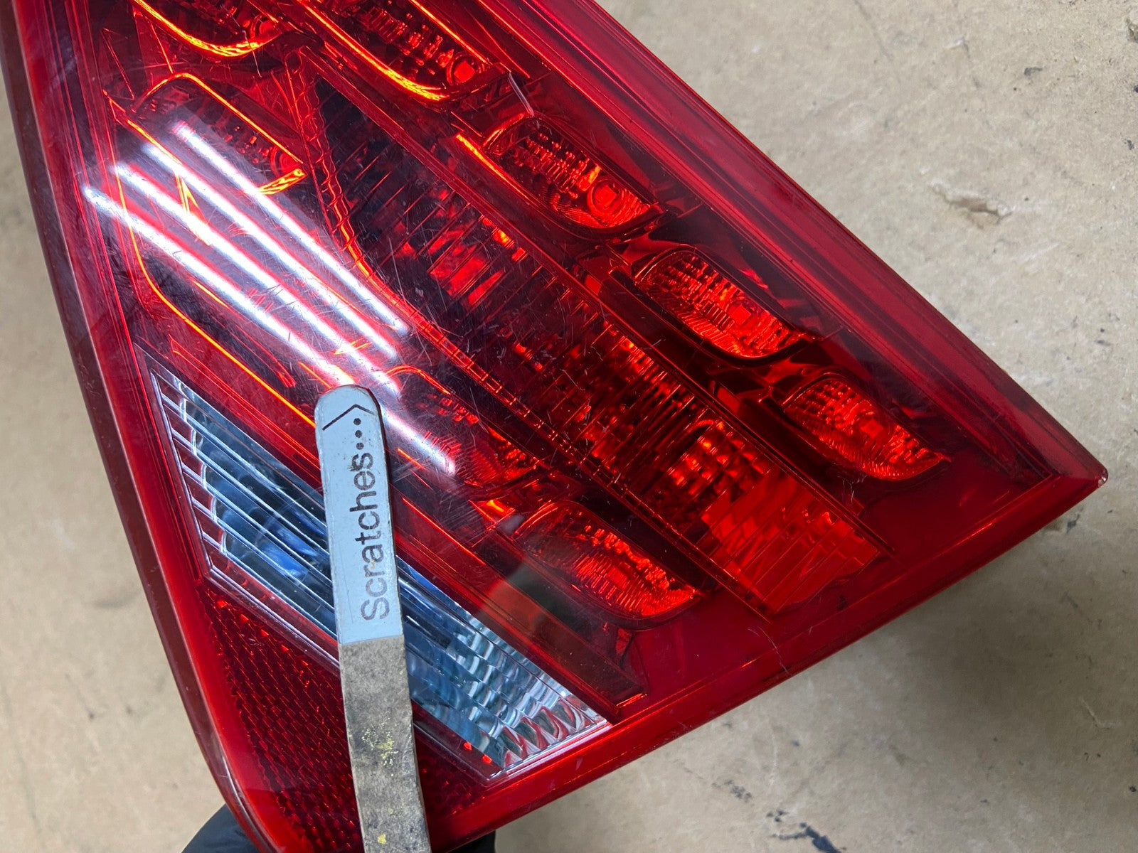 2008-2012 Audi A5 Right Passenger Rh Side Inner LED Tail Light AE3148 LK3