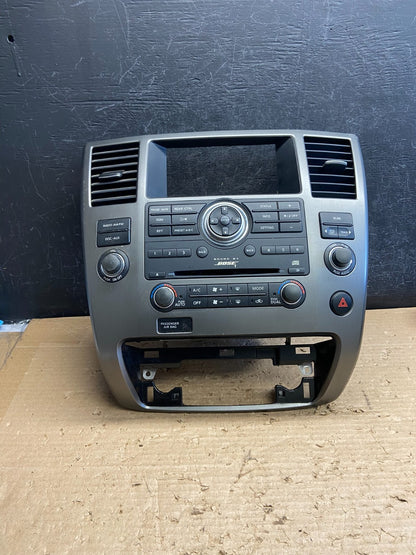2008 to 2015 Nissan Armada Radio A/C Heat Temperature Climate Control AG8705 DG0