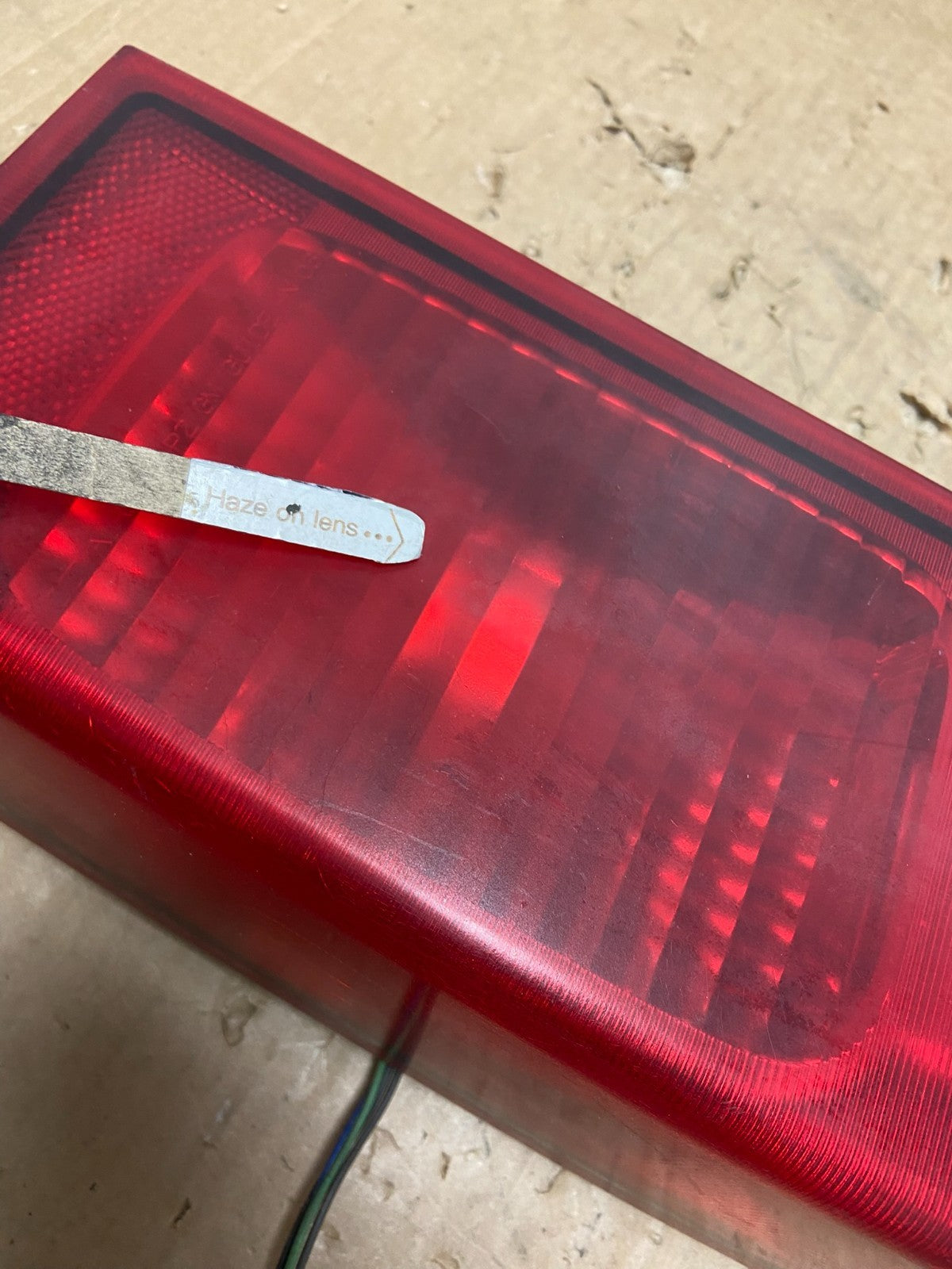 2006 to 2008 Hummer H3 Left Driver LH Side Tail Light AI9286 LK4