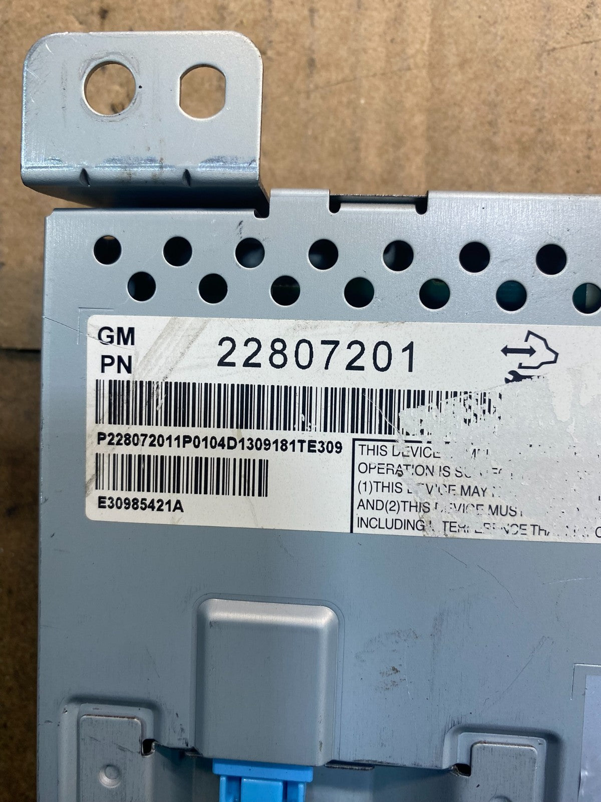 2012 - 2017 Chevrolet Equinox Radio Display Screen Information Dash Oe AB4310 DG6