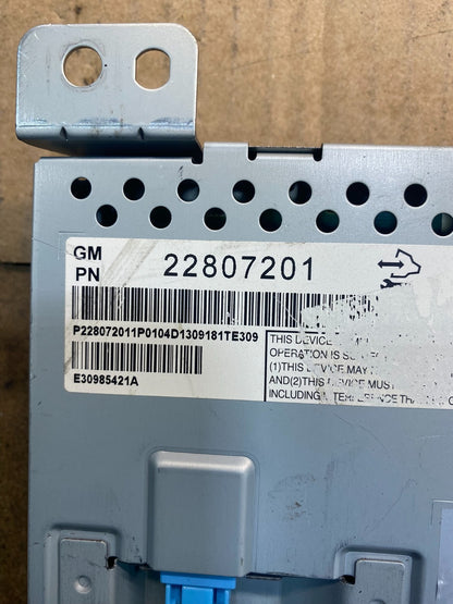 2012 - 2017 Chevrolet Equinox Radio Display Screen Information Dash Oe AB4310 DG6