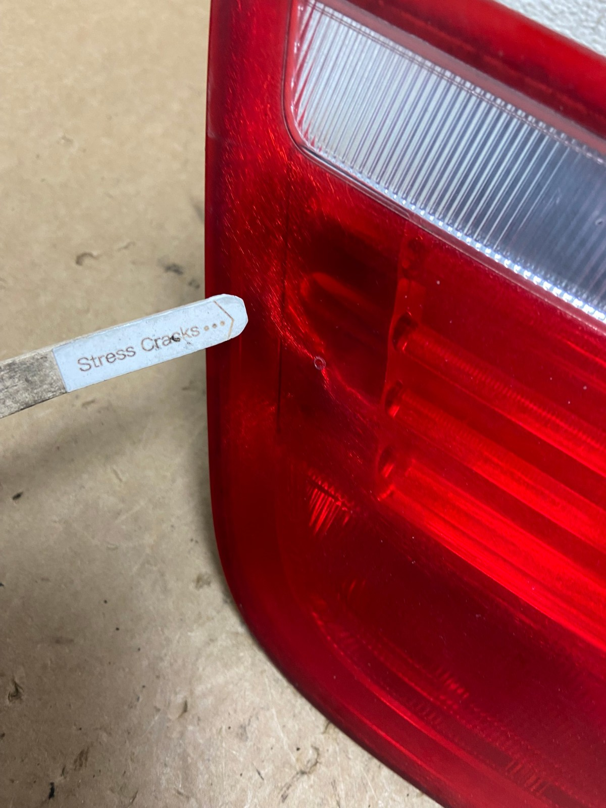 2007 to 2010 Bmw X5 E70 Right Passenger Rh Side Inner Tail Light AI3577 LK4