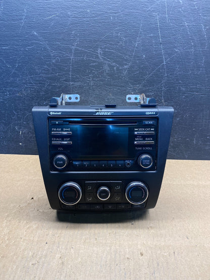 2010 to 2012 Nissan Altima Radio Cd Mp3 Player AUX Climate Control ag7407 DG0