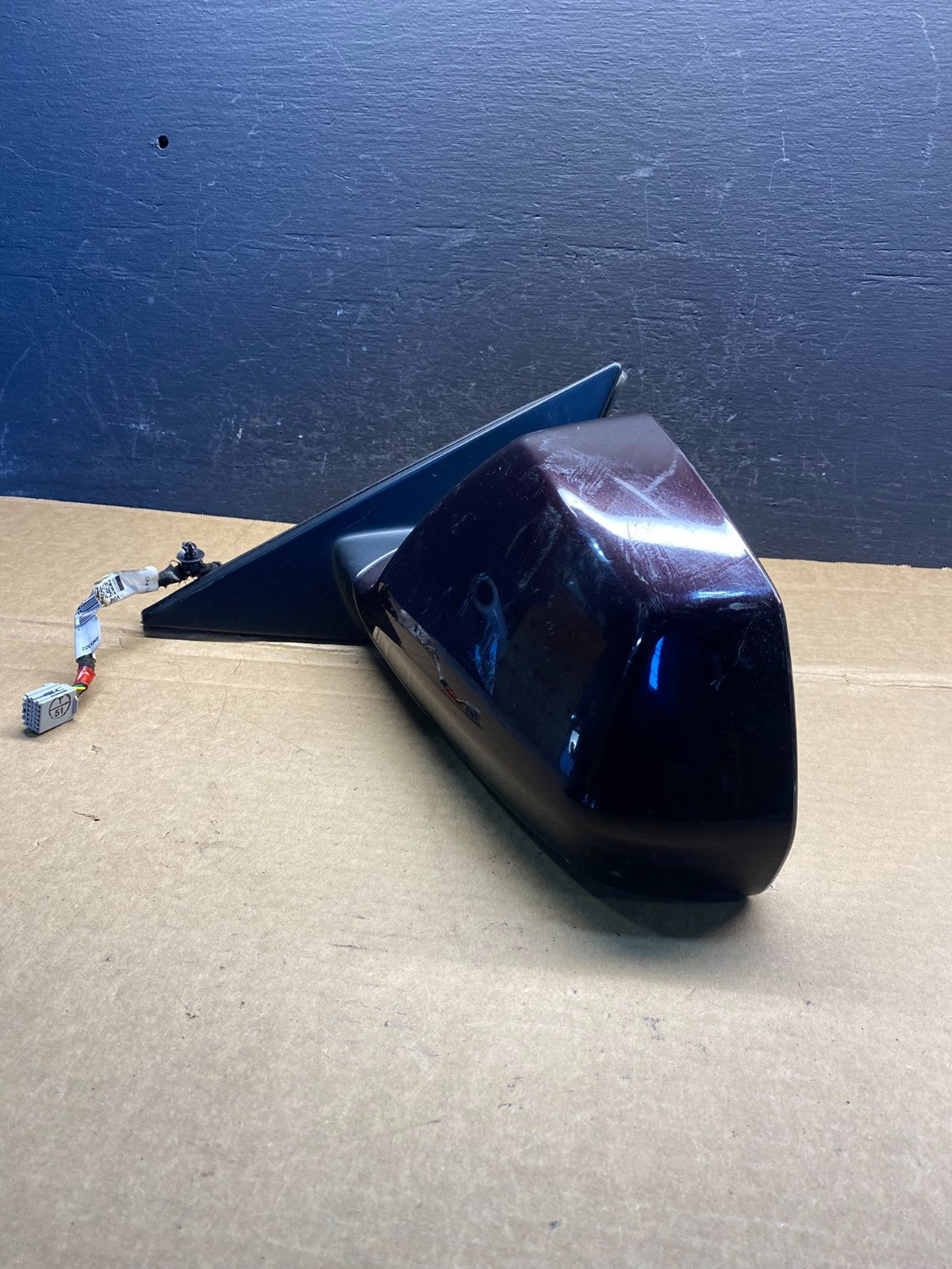 2008 to 2014 Cadillac CTS Left Driver Lh Power Door Mirror AD3335 DG2