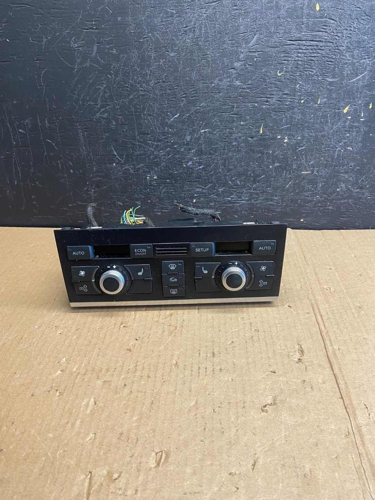 2007 - 2009 Audi Q7 Front Heater AC Dual Climate Control Panel AE3814 DG0