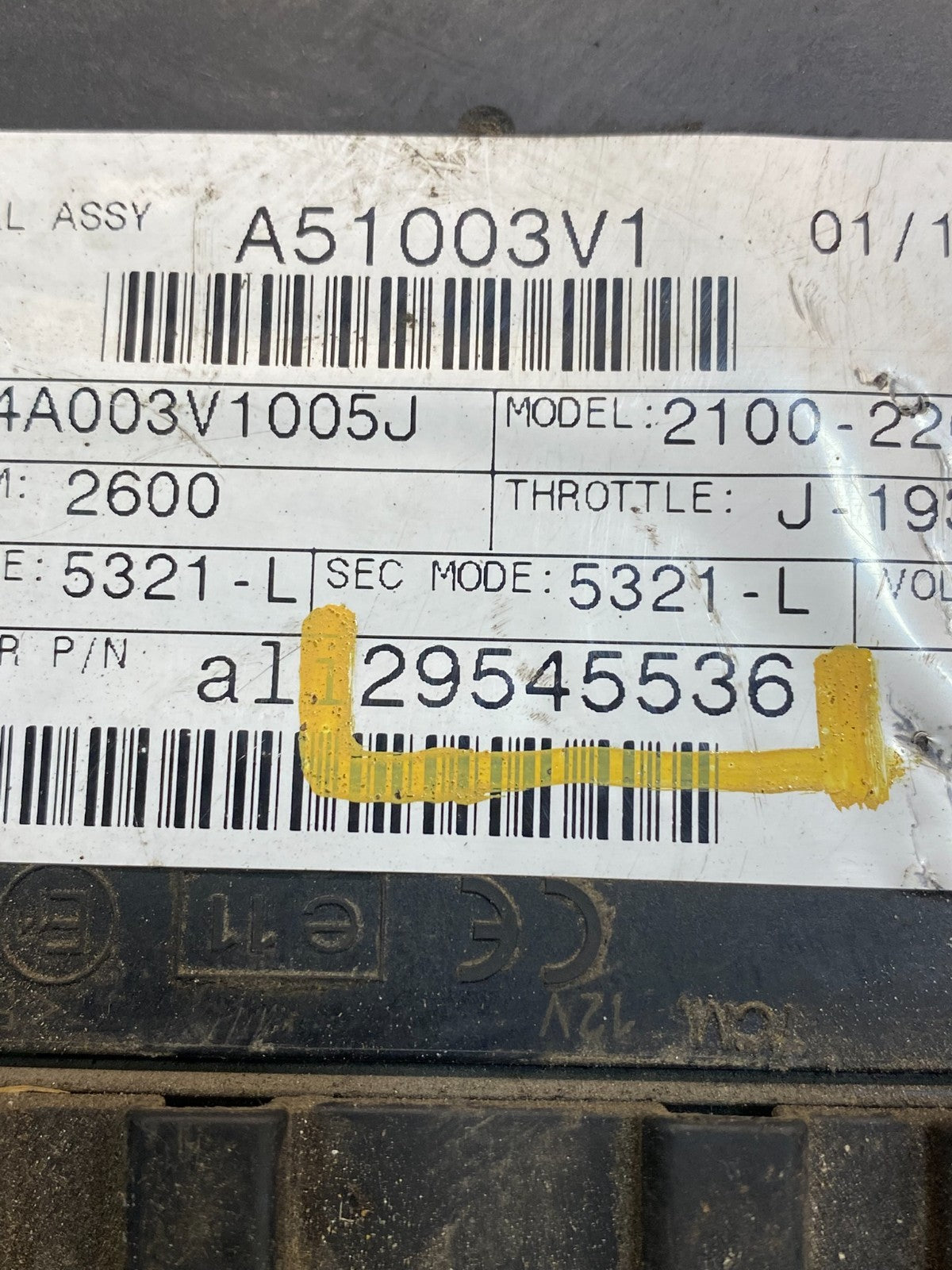 29545536 Allison TCM Transmission Control Module Computer Auto  OEM AB7403 DG2