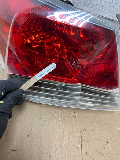 2008 to 2012 Honda Accord Sedan Tail light Left Driver LH Side AD6548 LK3