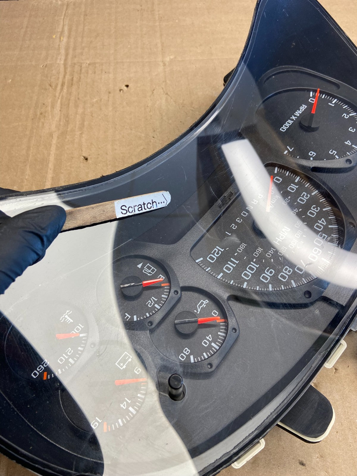 2006 2007 2008 Chevrolet Trailblazer Speedometer Cluster Gauge AD7083 DG3