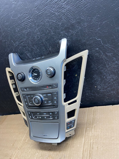 2008-2012 Cadillac CTS A/C Heater Radio Climate Control Panel Bezel OE AE1996 DG2