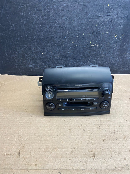2004 to 2010 Toyota Sienna AM FM CD WMA Mp3 Radio Receiver AH5126 DG0