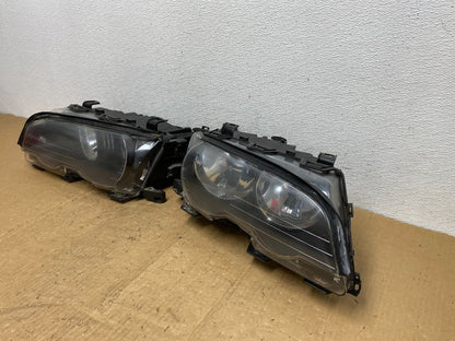 2000 to 2003 BMW 325Ci 330Ci E46 Coupe Left+Right Halogen Headlights AD1429 DW1