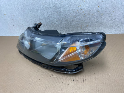 2009 2010 2011 Honda Civic Sedan Left Driver LH Headlight Halogen AJ2473 DW1
