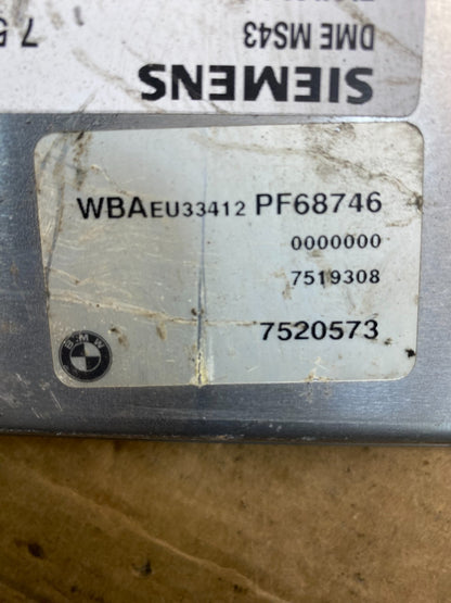 2001 - 2003 BMW 325i 525i ECU ECM Engine Control Module Computer AD9999 DG2
