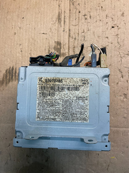 2008-2011 Cadillac CTS Am Fm Cd Player Radio Receiver T7339 DG4