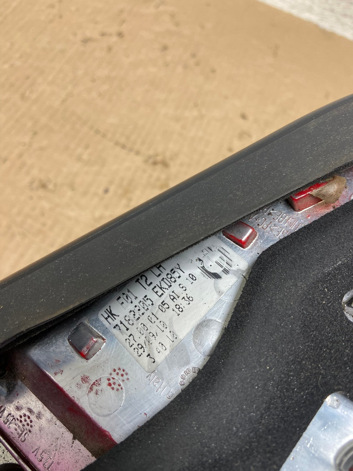 2009-2012 BMW 7-Series F01 F02 750i 750Li Left Driver Inner Tail Light AI1302 LK6