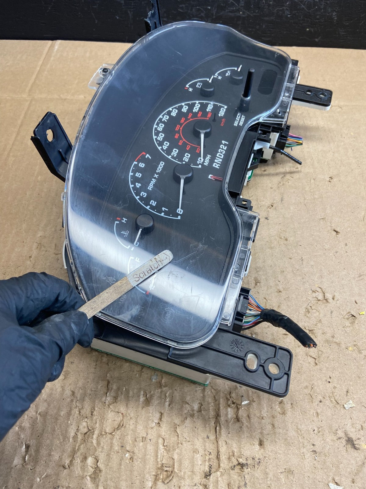 2001 to 2003 Ford Explorer Speedometer Cluster Gauge Oem AB9813 DG2