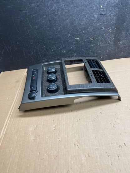 2008-2012 Jeep Liberty Dash Climate Control Radio Bezel W/Heated Seats ai6343 DG2