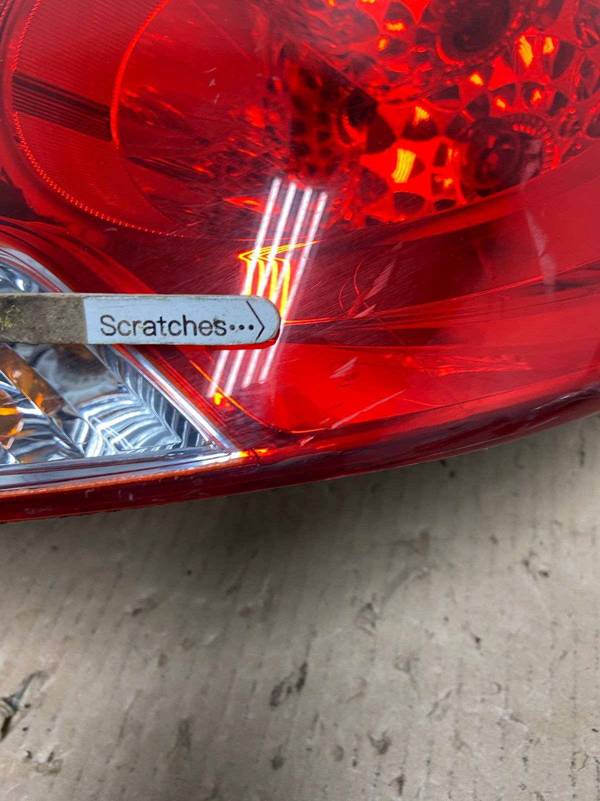 2012 2013 2014 Hyundai Accent Right Passenger RH Side Tail Light AE7356 LK3