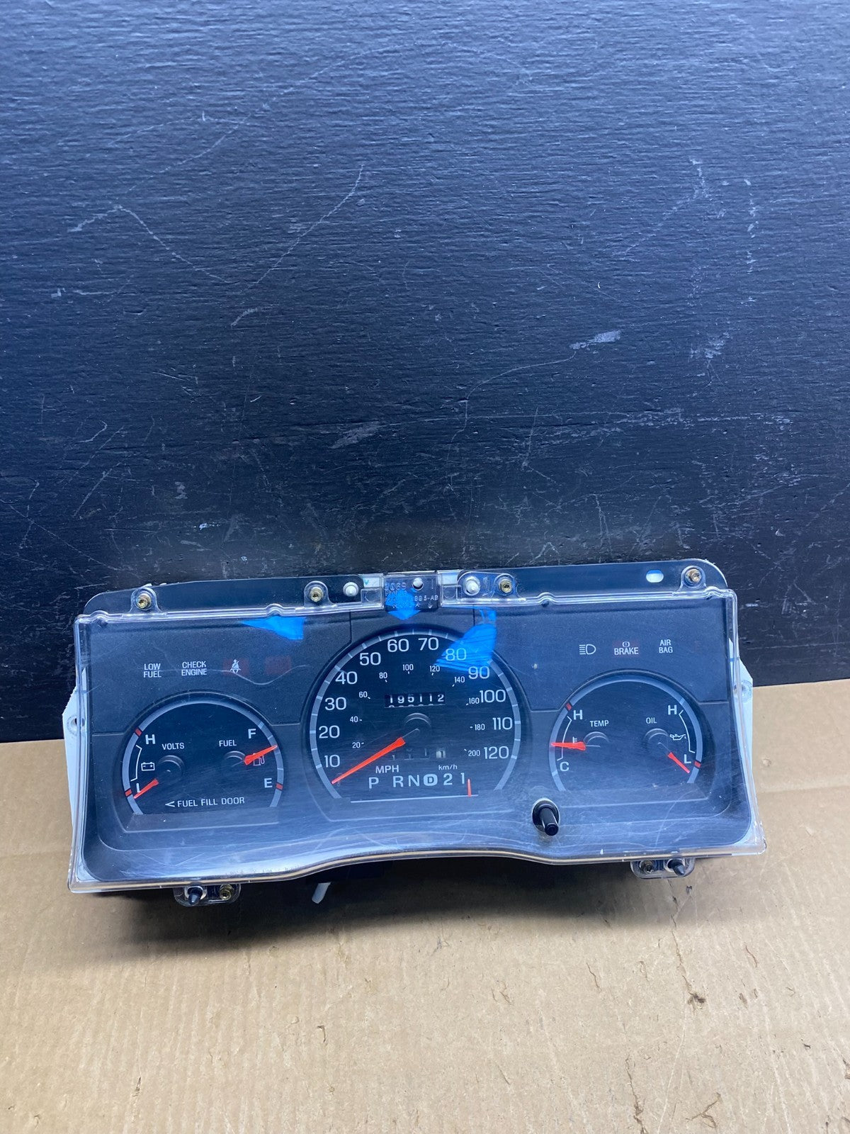 1998 to 2005 Mercury Marquis Speedometer Cluster Gauge AD1651 DG0