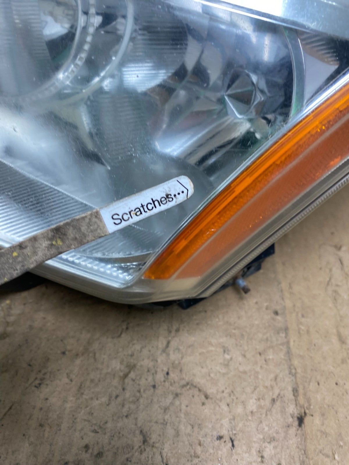 2008 to 2013 Nissan Rogue HID Xenon Headlight Left Driver Lh Side AD0563 DW3
