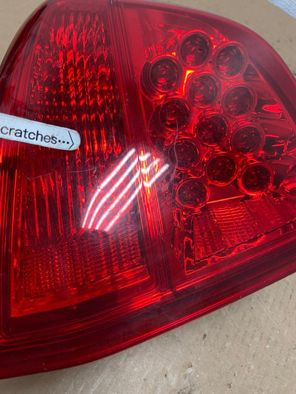 2007 2008 2009 Acura Mdx Left Driver Lh Side Tail Light AD8103 LK3