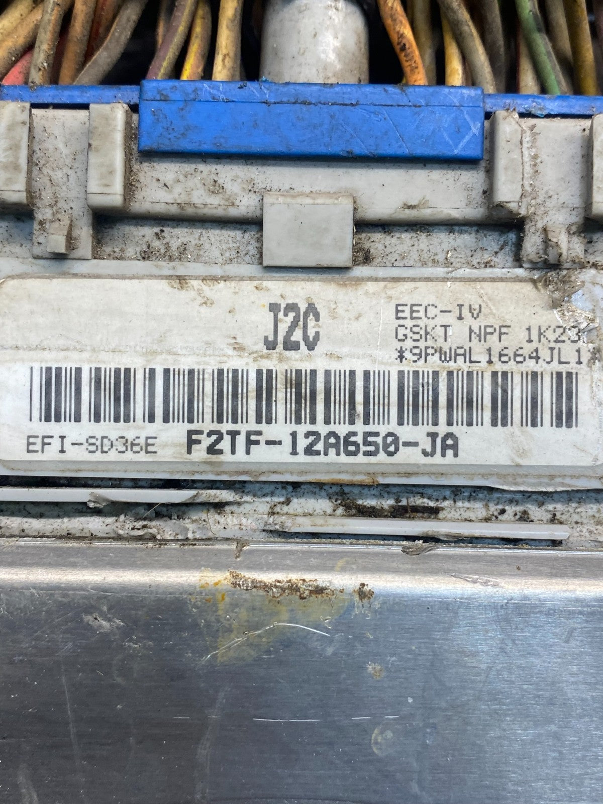 1992-1993 Ford F150 F250 F350 7.5L Engine Control ECU Computer Module AD9386 DG2