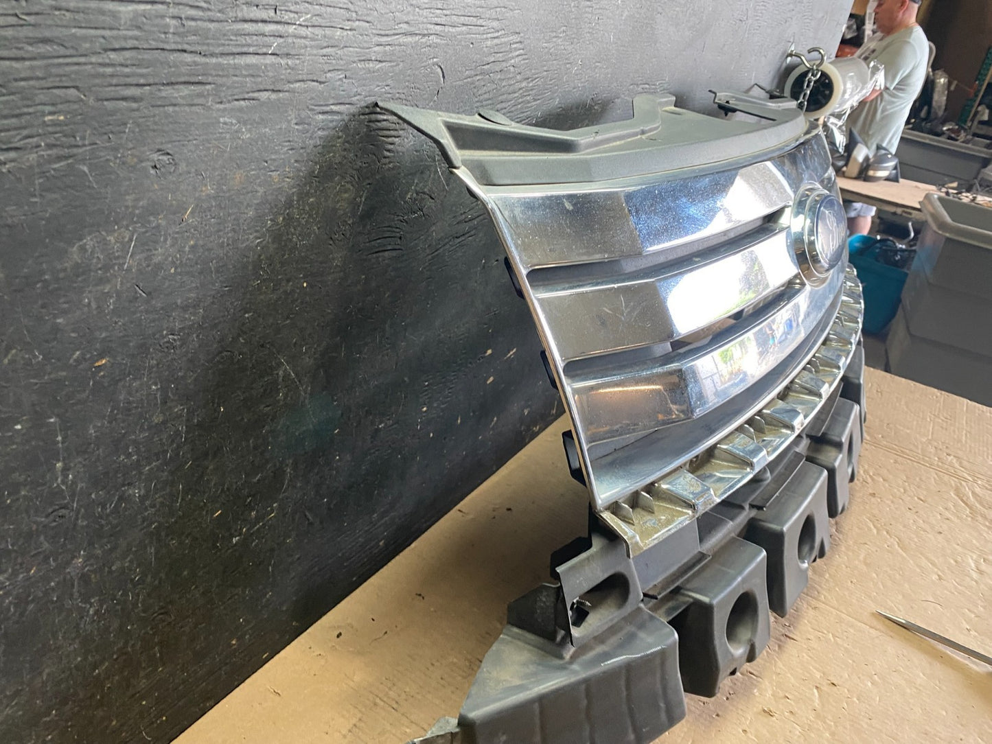 2007 to 2010 Ford Edge Front Upper Chrome Grill Grille Oem p6117 DG2