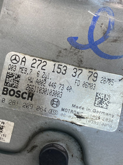 2006-2009 Mercedes E350 CLK350 ECU ECM Engine Control Module ai7260 DG2