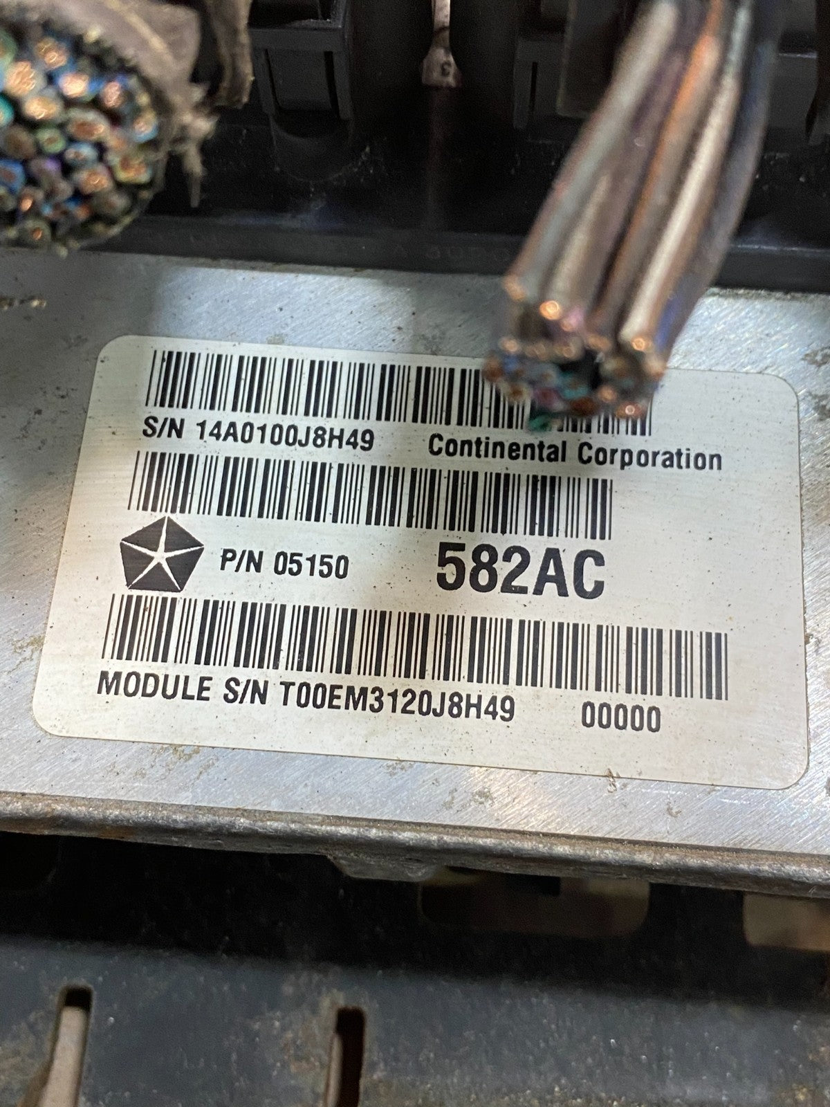 2011 Dodge Durango 5.7L Engine Computer Module ECU PCM ECM AG9427 DW2