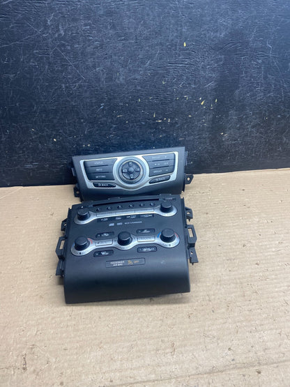 2009 - 2010 Nissan Murano AM FM Radio CD Climate Control Panel AH5317 DG0