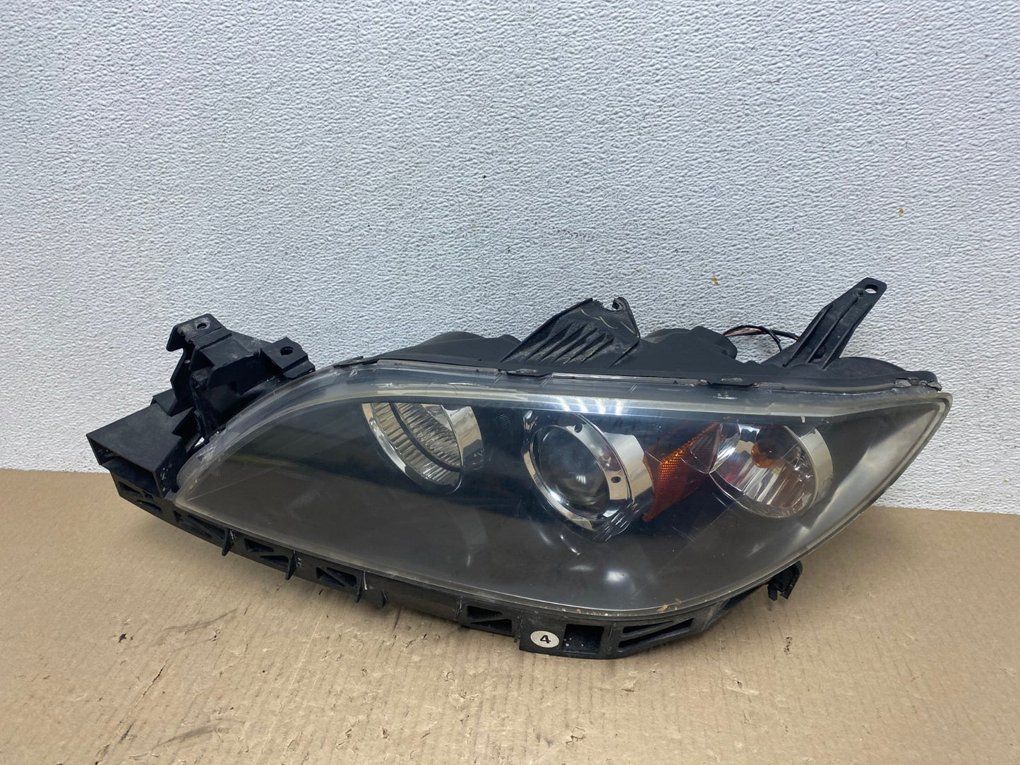 2004 to 2009 Mazda 3 Sedan Left Driver LH Side Halogen Headlight AE7118 LK0