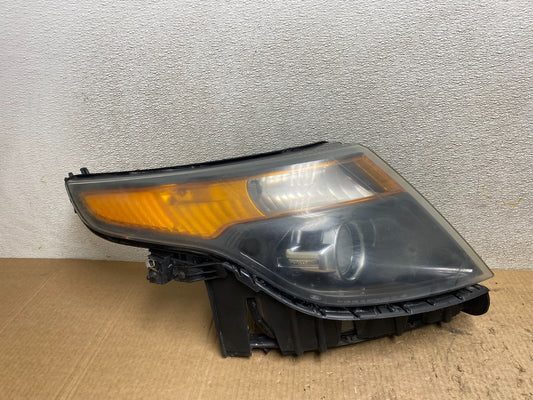 2011 to 2015 Ford Explorer Police Right Passenger Halogen Headlight Oem W7749 DW0