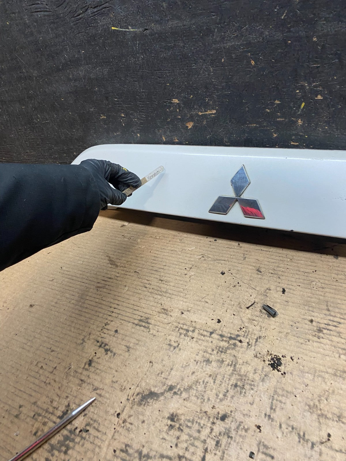 2007 to 2013 Mitsubishi Outlander Rear Hatch Tailgate Trim Molding OEM V9515 DG4