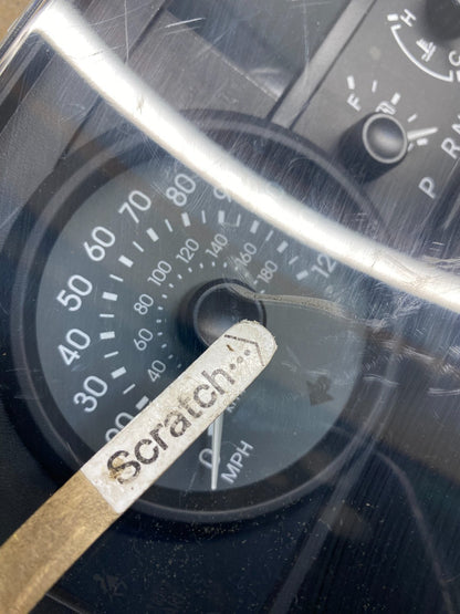 2009 to 2010 Mercury Marquis Speedometer Cluster Gauge AD6587 DG1