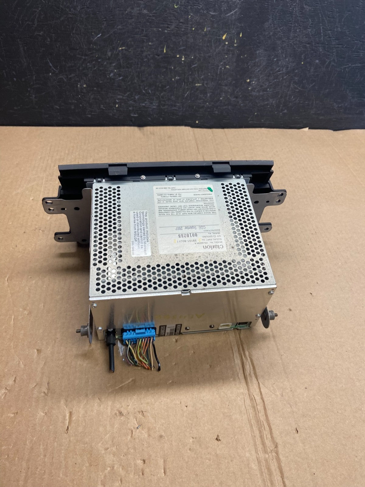 2007 - 2012 Suzuki SX4 Radio MP3 AM/FM CD Player ae43884